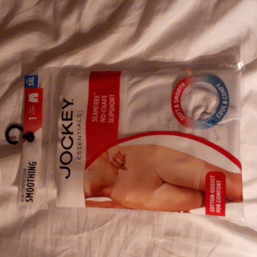 Jockey Non-Compression Slip Short - White